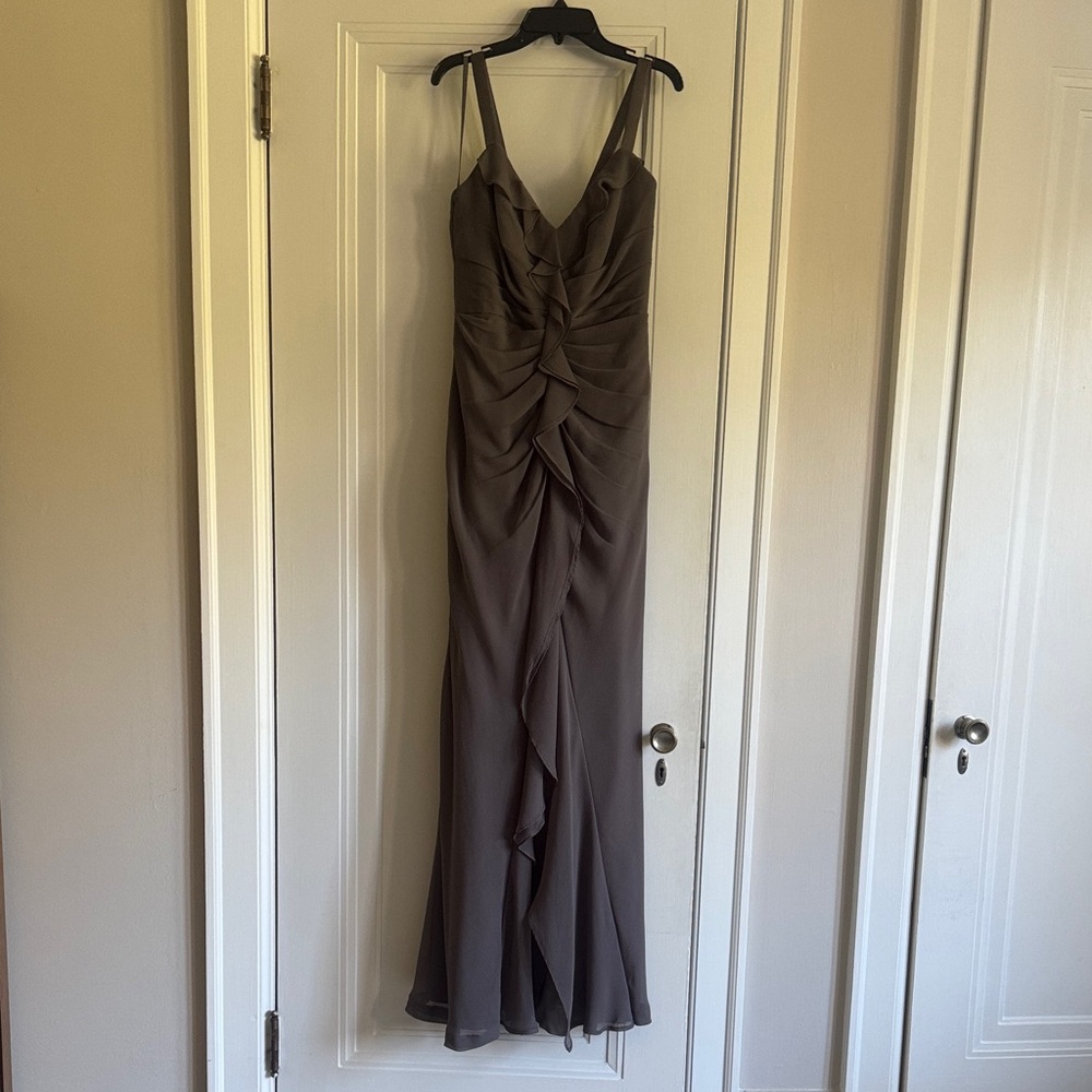 Vera Wang Grey Dress